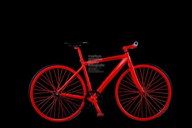 Der Kraftstoff um den es geht. Ein Modell von Kraftstoff Handmadebikes aus Vorarlberg. Fotografiert von Markus Gmeiner. Sehr schön! (c: gmeiner - photoshelter)