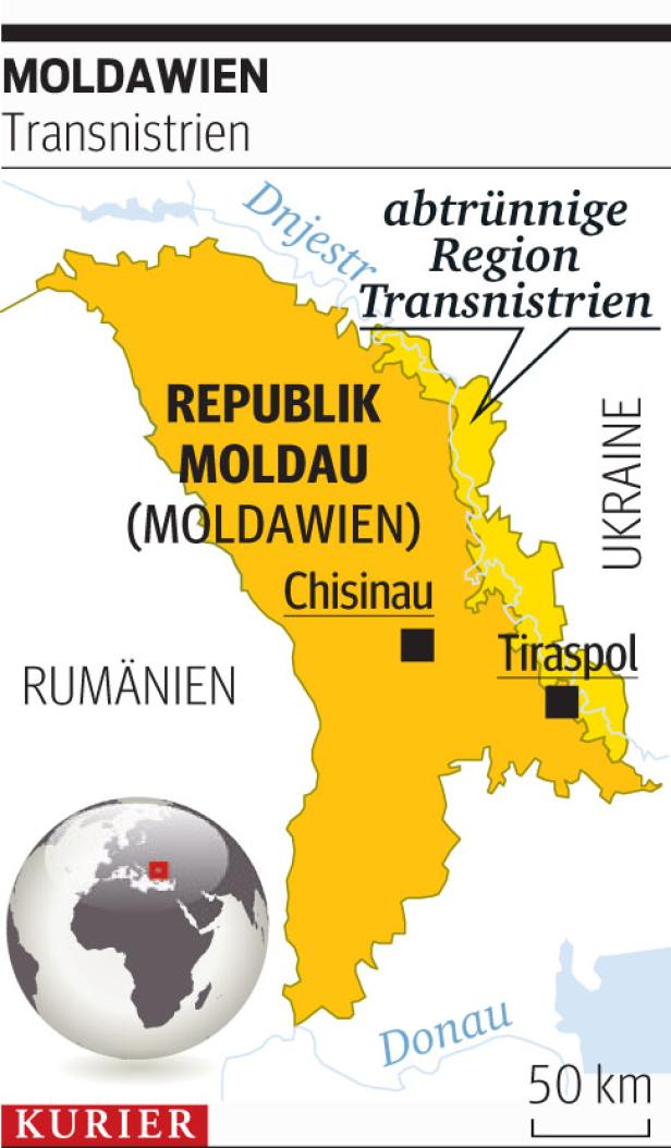 Kleines Moldau wegen Ukraine-Krieg in großer Sorge
