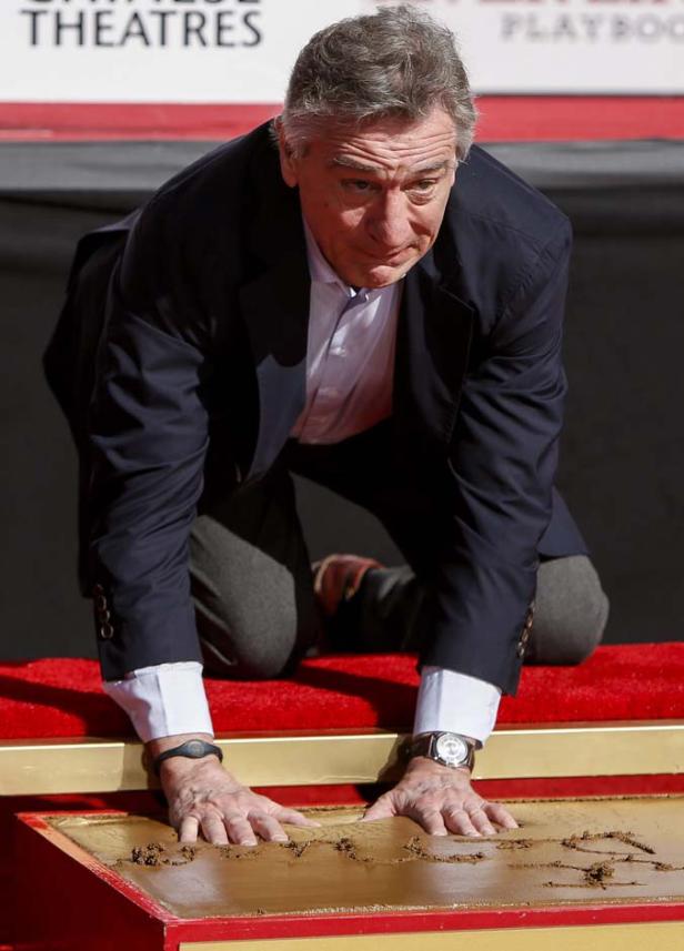 Robert De Niro in Hollywood verewigt