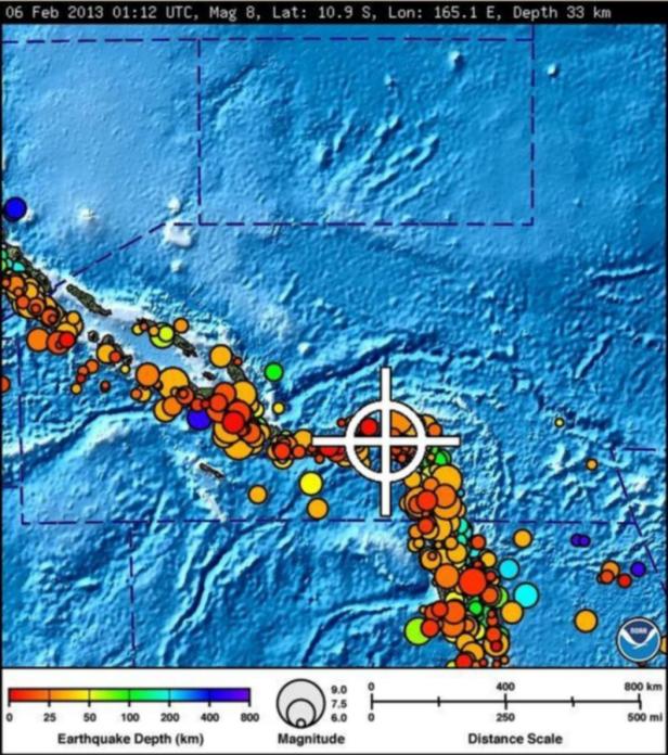 Tsunami traf die Salomonen