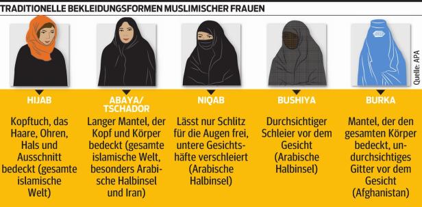 Niederlande: Burkas in öffentlichen Gebäuden verboten