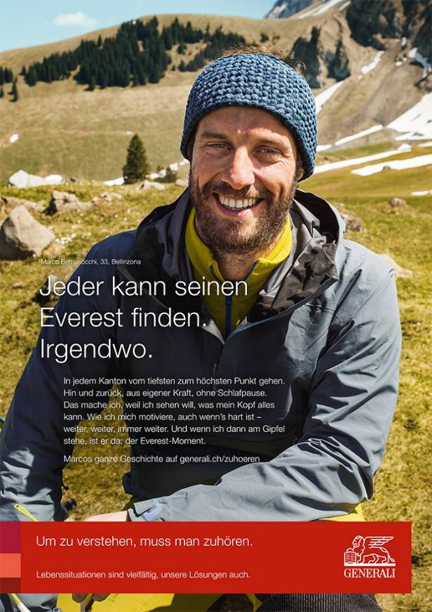 Generali Schweiz - Kampagne - Zum Goldenen Hirschen Wien - Sujet 1