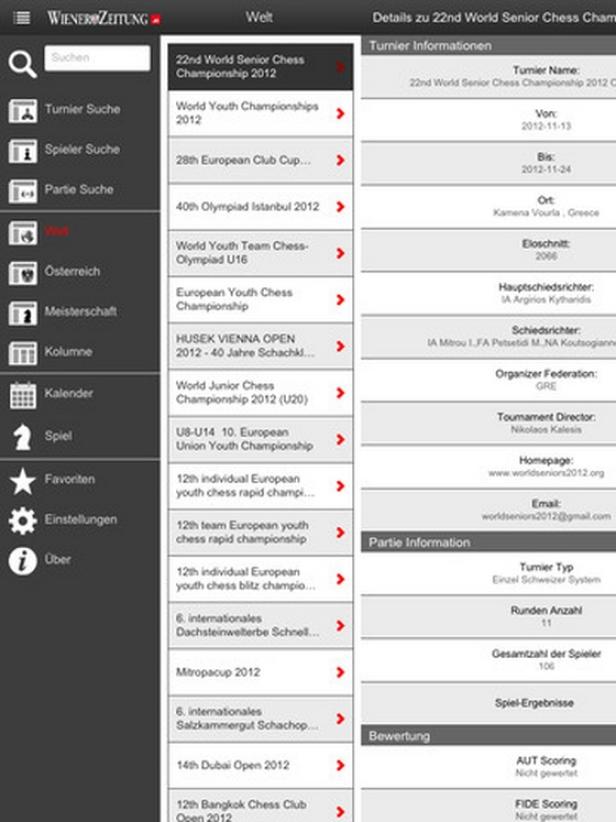 Wiener Zeitung spielt Schach-App aus