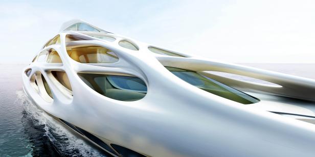 Die Superyacht der Zaha Hadid