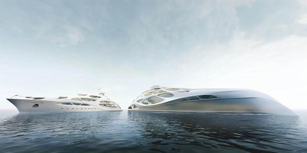 Die Superyacht der Zaha Hadid