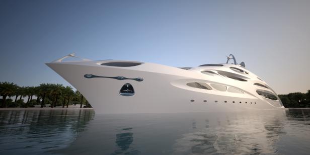 Die Superyacht der Zaha Hadid