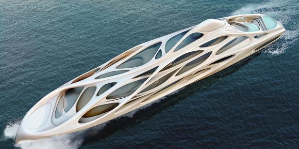 Die Superyacht der Zaha Hadid