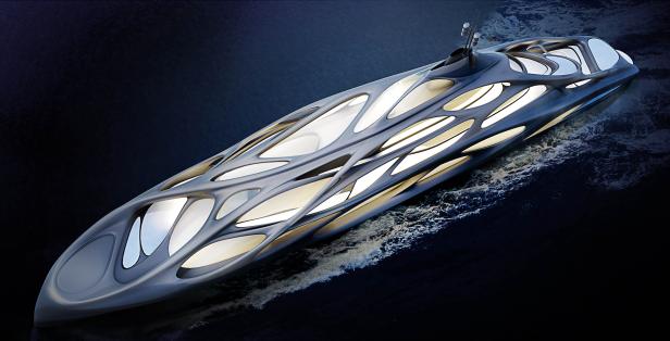 Die Superyacht der Zaha Hadid