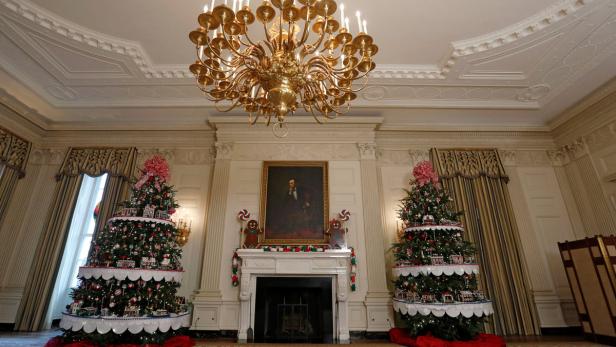 Das letzte Weihnachten der Obamas im Weißen Haus