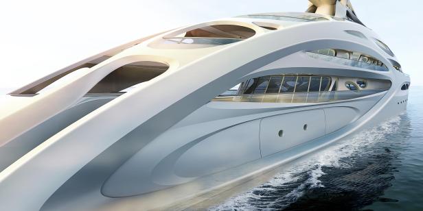 Die Superyacht der Zaha Hadid