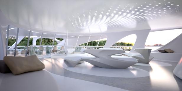 Die Superyacht der Zaha Hadid