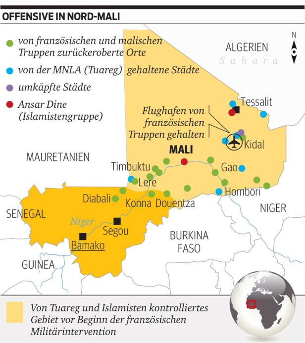 Letztes Heeres-Aufgebot für Mali