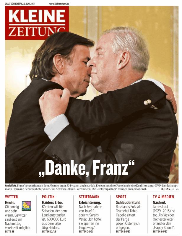 Titelseiten vom 11.06.2015