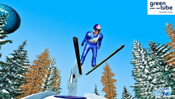 Greentube launcht neue Ski Jump Giants-Version