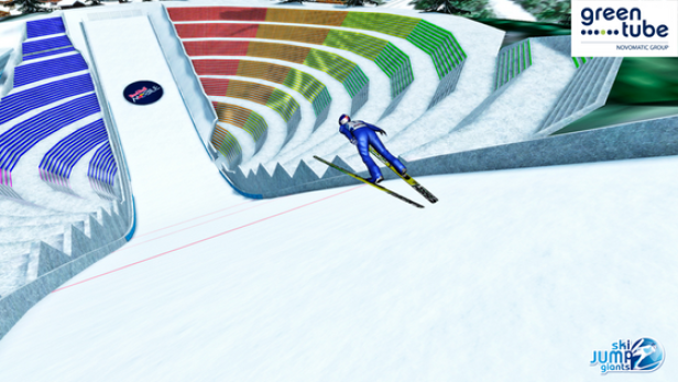 Greentube launcht neue Ski Jump Giants-Version