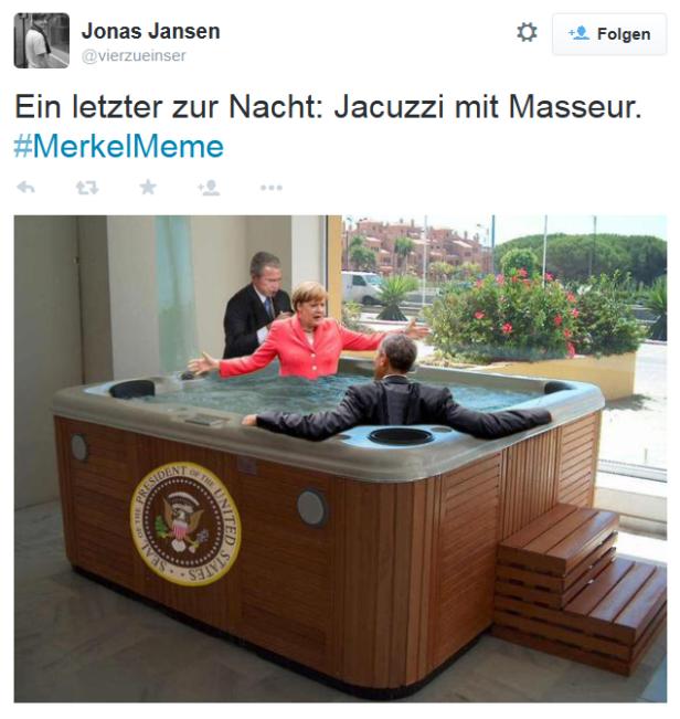 Wenn Merkel vor Obama Macarena tanzt