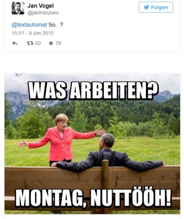 Wenn Merkel vor Obama Macarena tanzt