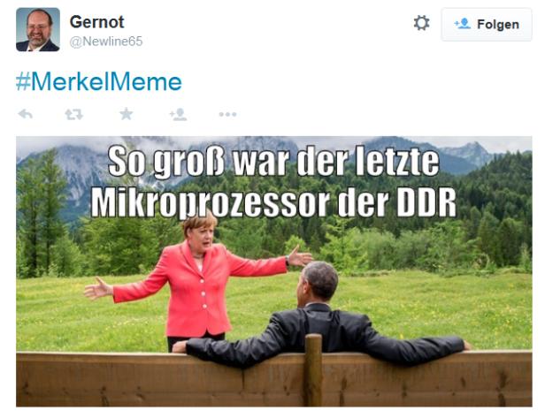 Wenn Merkel vor Obama Macarena tanzt