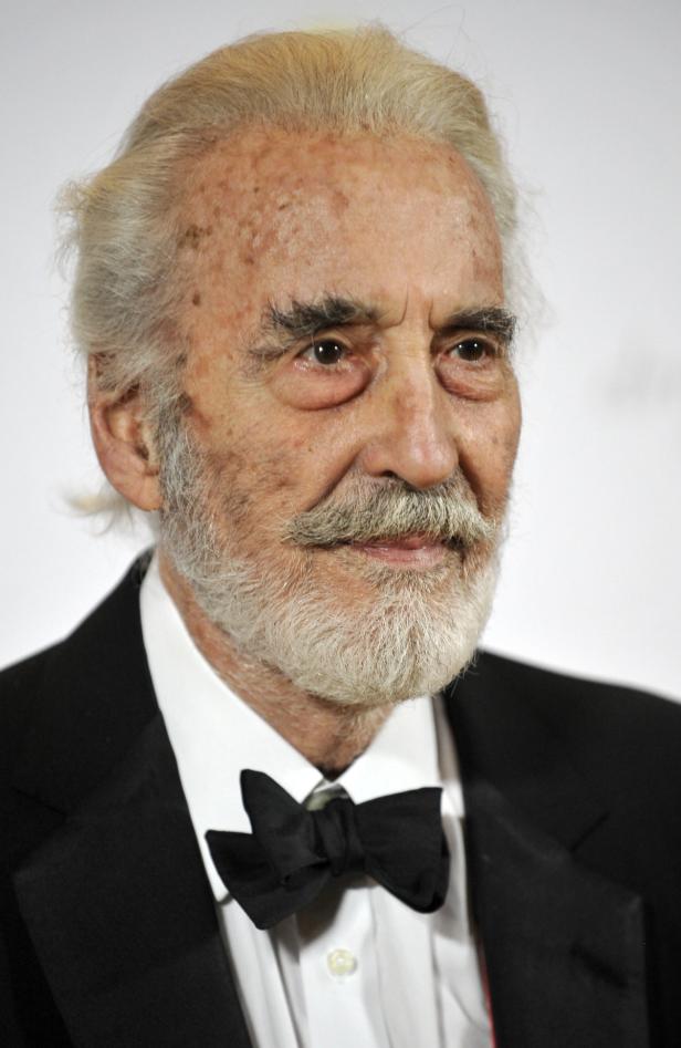Rekordhalter Christopher Lee wird 90