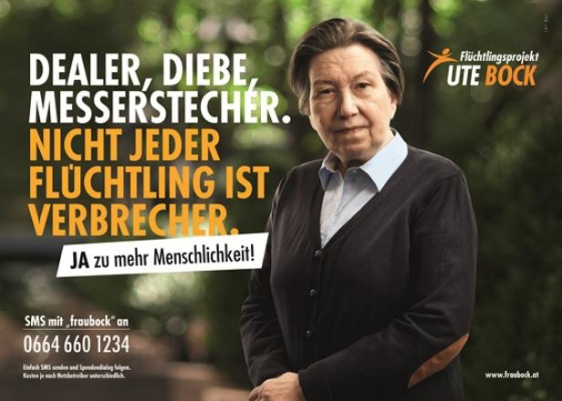 JWT Wien-Kampagne für Ute Bock