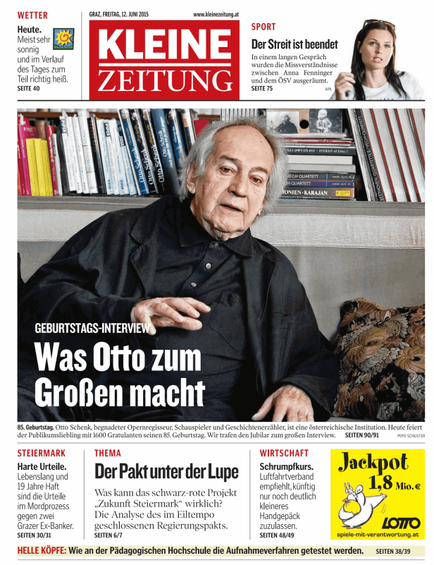 Titelseiten vom 12.06.2015