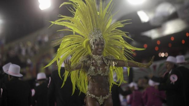 Heiße Rhythmen Nackte Haut Rio Eröffnete Karneval