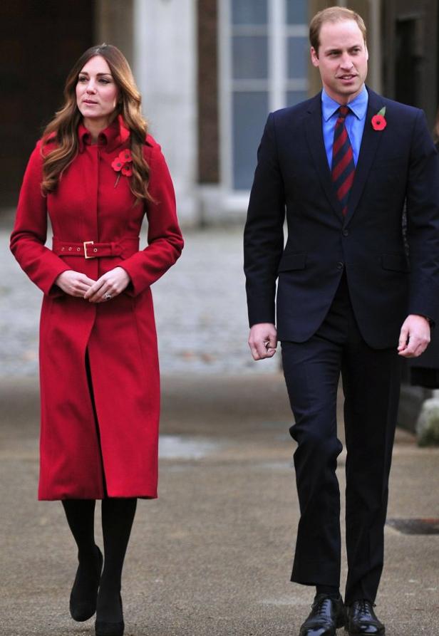 Kate Middleton und Prinz William bei einer Veranstaltung.
