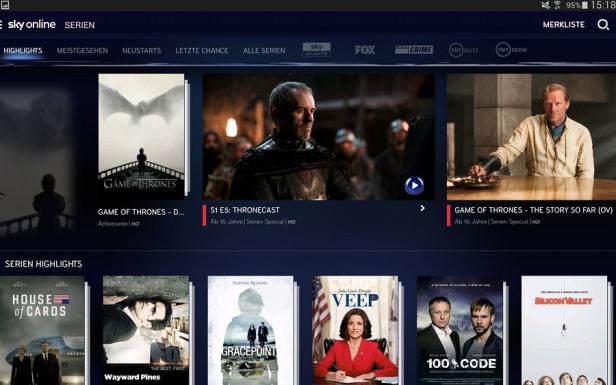 Sky Online - Android-App - Image 2 Sky schließt Vertriebslücke