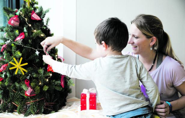 Nikolo im Kindergarten: Und es gibt ihn doch