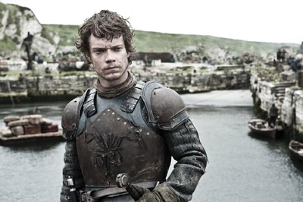 Theon Graufreud (Alfie Allen) in einer Szene aus der Fernsehserie „Game of Thrones“.