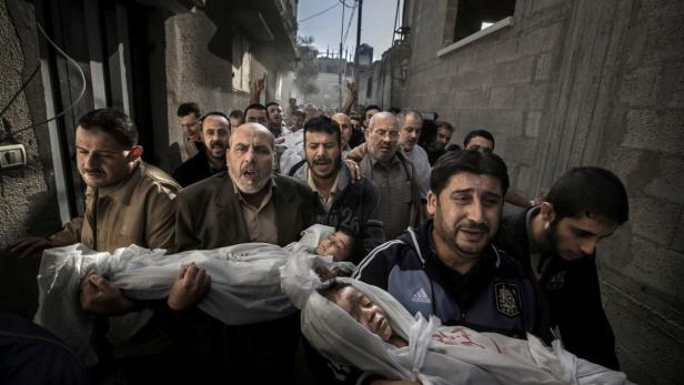 Bild toter Kinder im Gaza-Streifen ist Pressefoto des Jahres