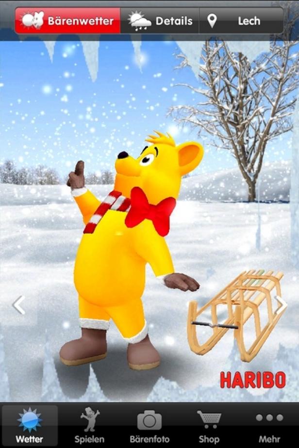 Haribo Goldbären - App - iPhone - exozet interact