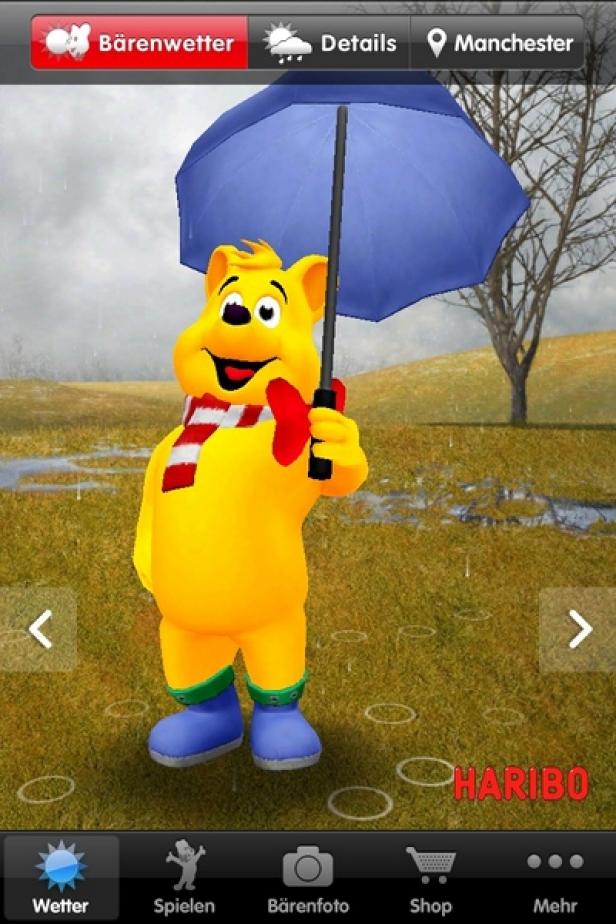 Haribo Goldbären - App - iPhone - exozet interact