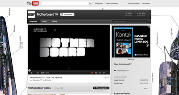 YouTube.com - Motherboard-Channel (c: vice) Vice und YouTube vertiefen Content-Koop