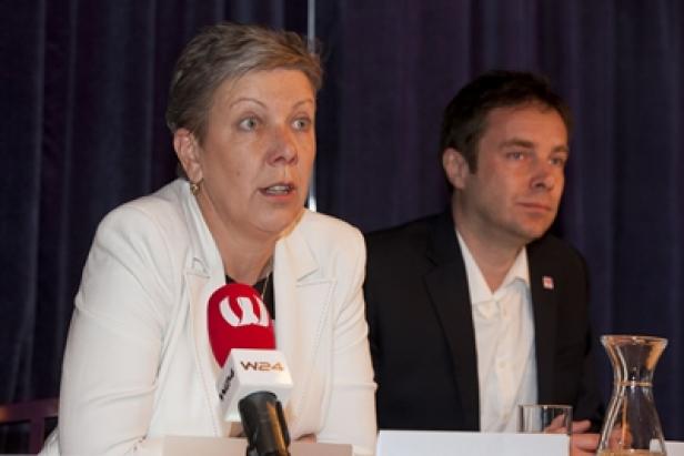 Sigrid Oblak (Wien Holding), Kurt Raunjak (W24)