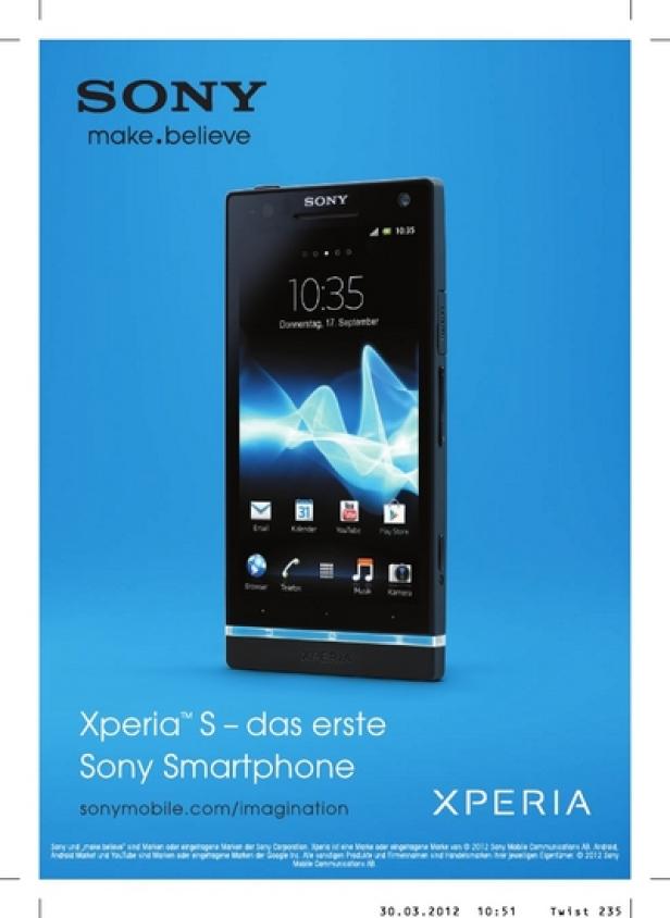 Sony Mobile Communications - Werbekampagne - Xperia S (c: sony)