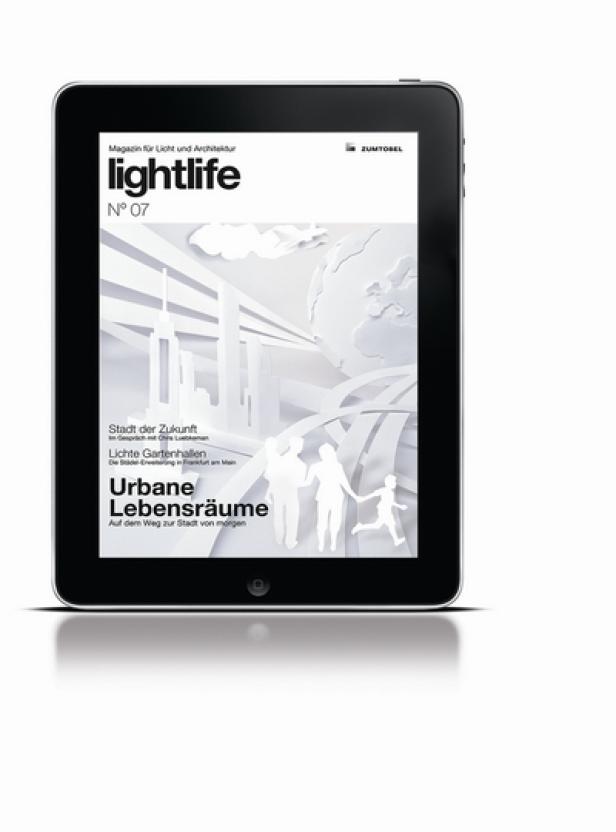 Zumtobel Kundemagazin - lightlife - iPad-Edition