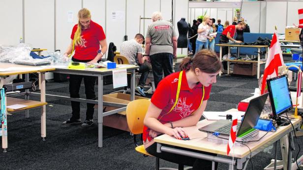 Österreichs Top-Mannschaft bei den EuroSkills