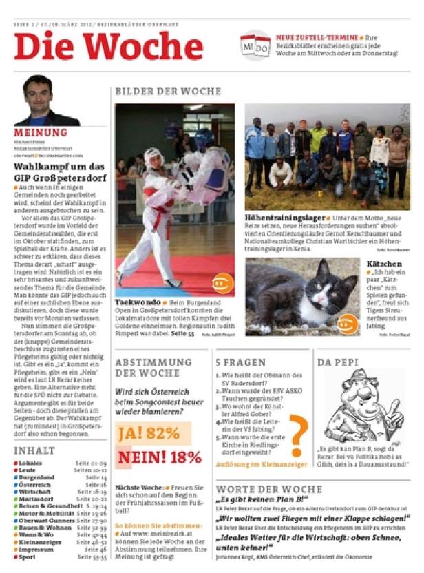 Ein Taekwondo-Wettkampf beim Burgenland Open in Großpetersdorf.