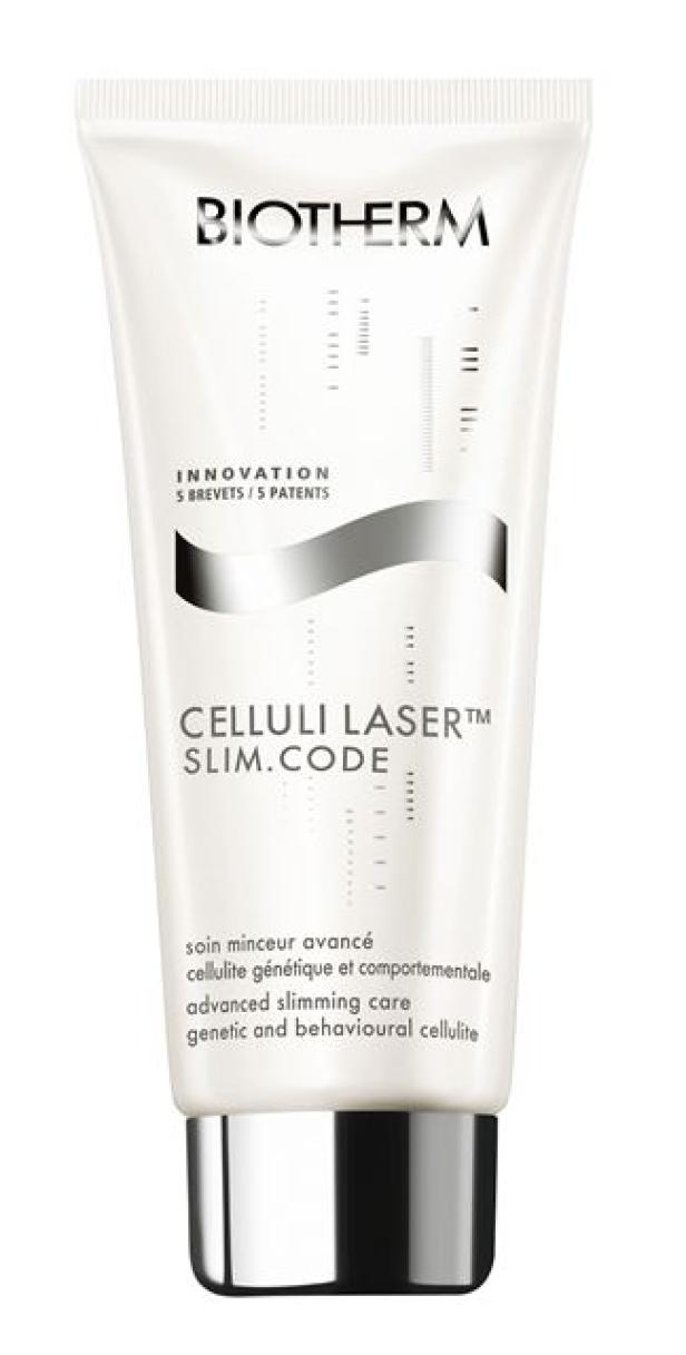 Eine Tube Biotherm Celluli Laser Slim Code Creme.