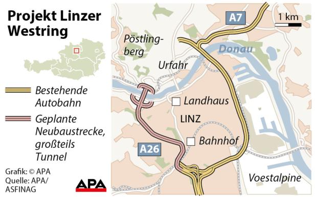 Grünes Licht für Linzer Westring