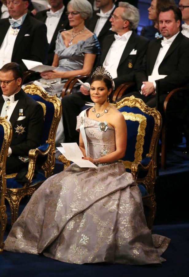 Nobelpreis: Prinzessin Victoria in H&M-Robe