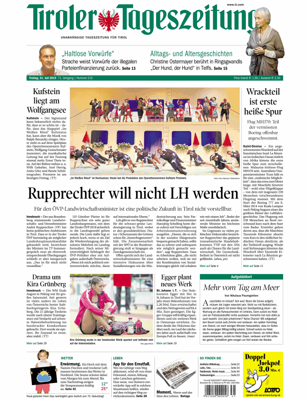 „Im Weißen Rössl“ ist Hochsaison: Heute hat die Produktion des Operettensommers Kufstein Premiere.