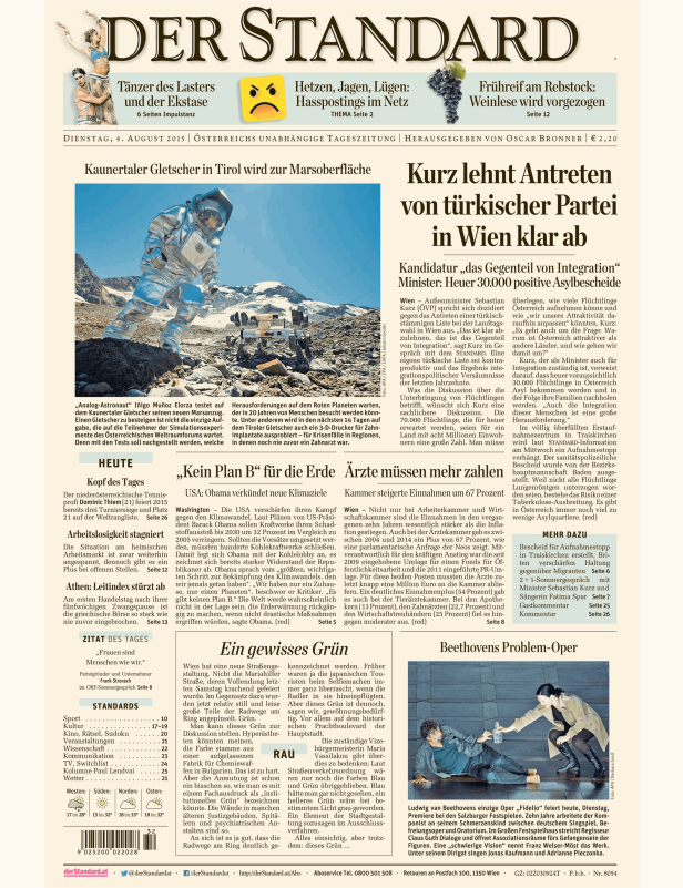 Ein „Analog-Astronaut“ testet auf dem Kaunertaler Gletscher einen Marsanzug.
