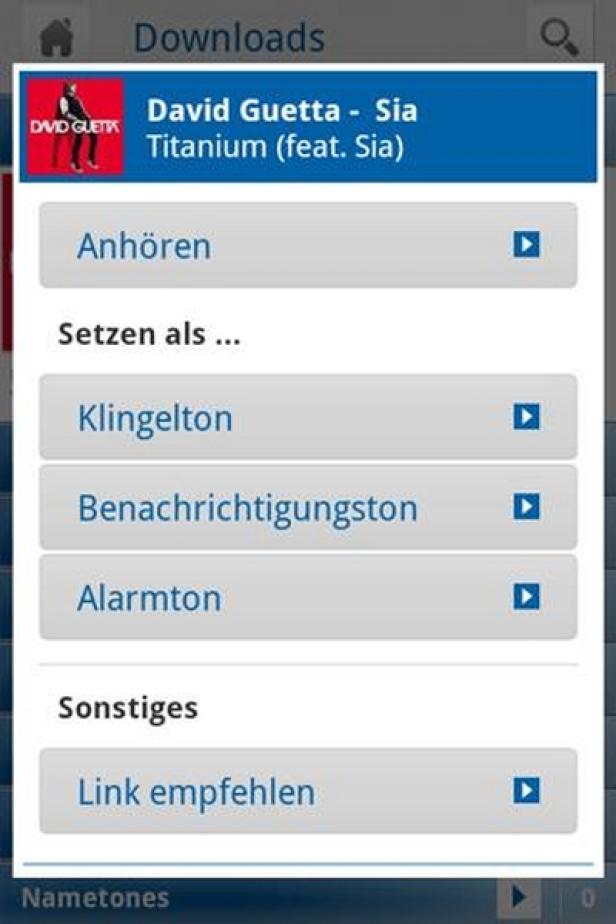 sms.at SmartZone - Content-Store sms.at installiert Content-Store