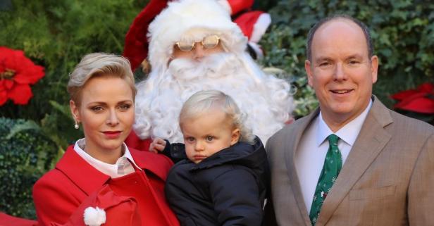 Charlene: Ungewöhnlich lässiger Weihnachtsauftritt