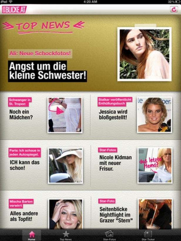 Seitenblicke.at - iPad-Version - Red Bull Media House