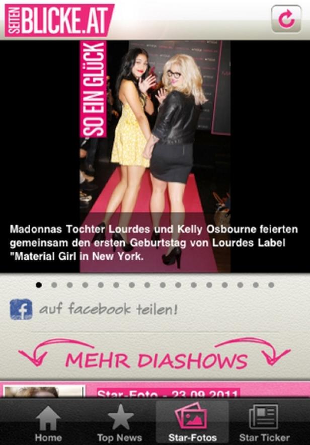 Seitenblicke.at - iPhone- iPodTouch-Version- Red Bull Media House