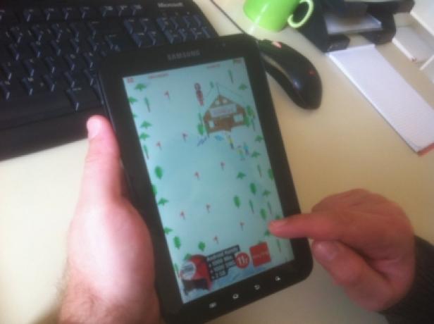 tele.ring - Gesponserter Basta - Tunnel23.com - Game-App - Ski Challenge