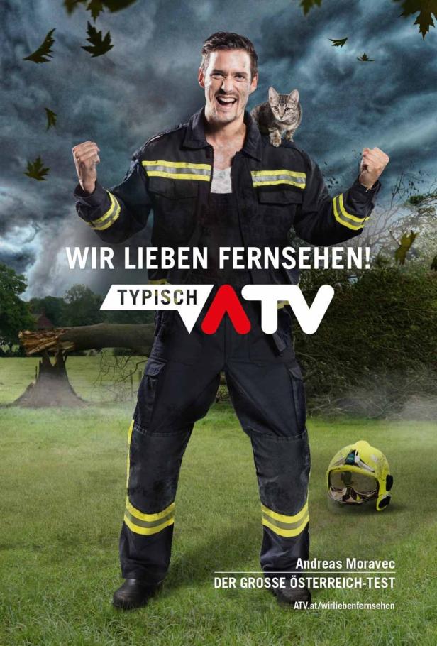 ATV wirbt für sich und die Gattung Fernsehen